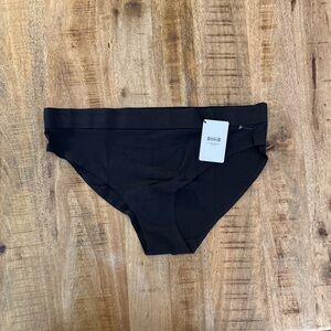 Wolford panties with logo W elastic band black Bikini Panties panty extra large